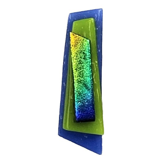 Paula Prager© Original Hand Made Glass Earrings - Picture 6 of 8